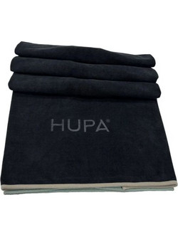 Hupa Majestic Πετσέτα Θαλάσσης Microfiber Μαύρη 80x175cm 55-2006-01