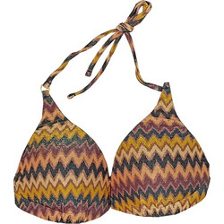 Apple Boxer Bikini Top Τριγωνάκι Navy Μπλε Κίτρινο 0921220503