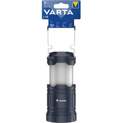Varta L10 Φανάρι Μπαταρίας Led για Camping 150lm Μαύρο