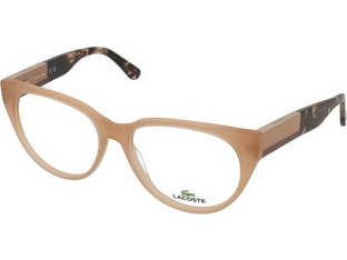 Lacoste L2906 681 Γυναικείος Σκελετός Γυαλιών Οράσεως Κοκάλινος Καφέ