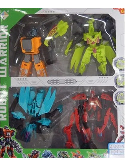 Ρομπότ Transformers Σετ Φιγούρες Δράσης για 6+ Ετών 4τμχ HY-2320