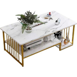 Tradesor Τραπεζάκι Σαλονιού MDF με Μεταλλική Βάση 915428
