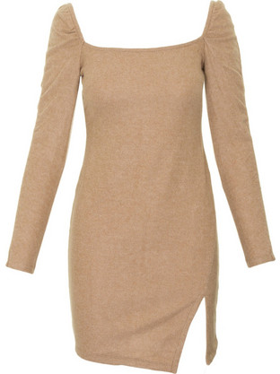 Kendall + Kylie Mini Βραδινό Φόρεμα Μπεζ 1W0.030.002-7