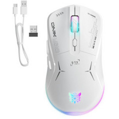 Onikuma CW917 Ασύρματο Gaming Ποντίκι RGB 48000 DPI White