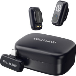 Hollyland Lark A1 Duo Σετ 2 Ασύρματα Μικρόφωνα Πέτου USB-C