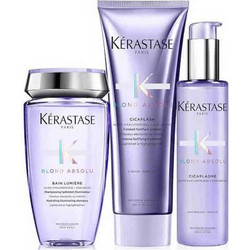 Kerastase Blond Absolu Σετ Περιποίησης Μαλλιών Θερμοπροστατευτικό 150ml + Σαμπουάν 250ml + Cicaflash 250ml