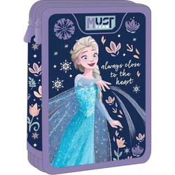 Must Frozen Always Close To Heart Κασετίνα Γεμάτη με 2 Θήκες Μωβ 565014