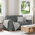 vidaXL Διθέσιος Καναπές Ανθρακί 160x78x84cm 4104971