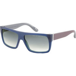 Marc Jacobs MJ096 V0PJJ Ανδρικά Γυαλιά Ηλίου Τετράγωνα Κοκάλινα Μπλε με Μαύρο Φακό