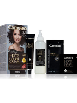 Delia Cameleo Omega 3.3 Σκούρο Καστανό Χρυσό Μόνιμη Βαφή Μαλλιών
