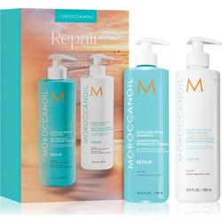 Moroccanoil Repair Σετ Περιποίησης Μαλλιών Conditioner 500ml + Σαμπουάν 500ml