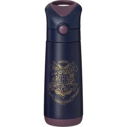 B.Box Harry Poter Παιδικό Παγούρι Θερμός Ανοξείδωτο BPA Free με Καλαμάκι Navy Μπλε 500ml