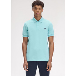 Fred Perry Ανδρική Μπλούζα Polo Κοντομάνικη Τιρκουάζ M6000-Y68