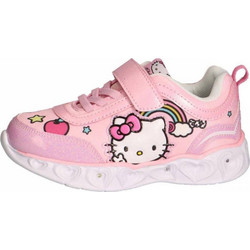 Cerda Hello Kitty Παιδικά Sneakers με Φωτάκια Ροζ 2300006905
