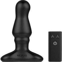 Nexus Bolster Πρωκτική Σφήνα Ασύρματη με Δόνηση 12.3cm Μαύρη