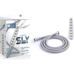 NMC Hydro Series Sly Sprinkle Supreme Tapered Πρωκτικό Ντους Ασύρματο Ασημί