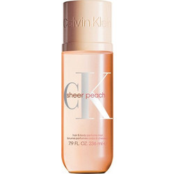 Calvin Klein Sheer Peach Hair & Body Mist 236ml