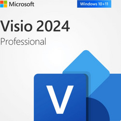 Microsoft Visio Professional 2024 Αγγλικά Συμβατό με Windows για 1 Χρήστη (Ηλεκτρονική Άδεια)
