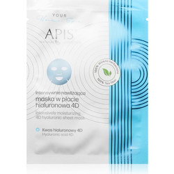 Apis Natural Cosmetics Home Spa Sheet Μάσκα Προσώπου για Ενυδάτωση 20gr