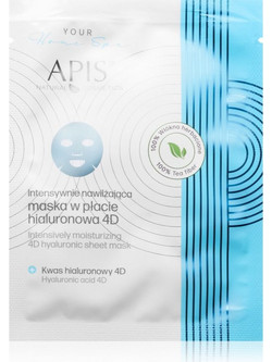 Apis Natural Cosmetics Home Spa Sheet Μάσκα Προσώπου για Ενυδάτωση 20gr