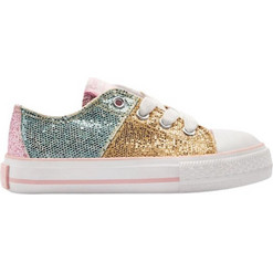 Conguitos Παιδικά Sneakers Χρυσά Βεραμάν Ροζ COSH283110
