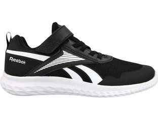 Reebok Rush Runner 5 Παιδικά Αθλητικά Παπούτσια για Τρέξιμο Μαύρα Λευκά 100237348