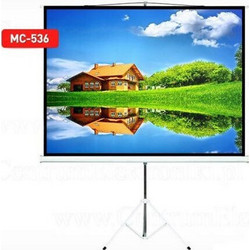 Maclean MC-680 Οθόνη Προβολής Projector Δαπέδου 1:1 200x200cm / 112"