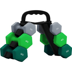 Sportnow Σετ Βαράκια Εξάγωνα 24kg A91-360V02MX