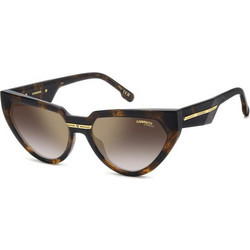 Carrera CA20/S 086/YK Γυναικεία Γυαλιά Ηλίου Cat Eye Κοκάλινα Ταρταρούγα με Καφέ Φακό