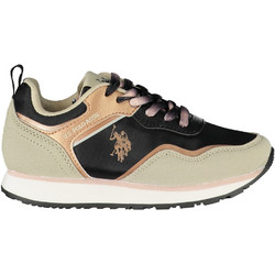 U.S. Polo Assn. Παιδικά Sneakers Μαύρα Χρυσά NOBIK010KCNH3