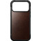 Nomad Rugged Leather Back Cover Rustic Brown (iPhone 18 Pro Max / 17 Pro Max)