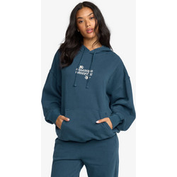 Billabong Best Wishes Γυναικείο Φούτερ Oversized με Κουκούλα & Τσέπες Πετρόλ 24B413504-NVY