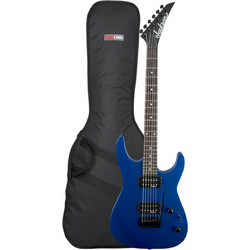 Jackson JS12 Dinky Ηλεκτρική Κιθάρα 4/4 ST Style με Μαγνήτες HH & Ταστιέρα Amaranth Metallic Blue Bundle