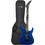 Jackson JS12 Dinky Ηλεκτρική Κιθάρα 4/4 ST Style με Μαγνήτες HH & Ταστιέρα Amaranth Metallic Blue Bundle