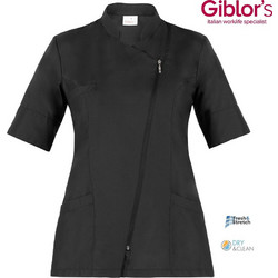 Giblor's Carmen Γυναικεία Μπλούζα Ιατρικής Αισθητικής Μαύρη