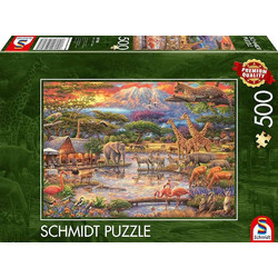 Puzzle Schmidt Paradise on Kilimanjaro 500 Κομμάτια