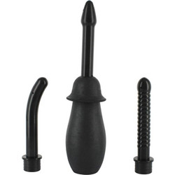 Seven Creations Douche Unisex Σετ Πρωκτικά Ντους Μαύρα 3τμχ