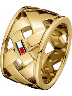 Tommy Hilfiger Γυναικείο Δαχτυλίδι από Ατσάλι Xρυσό 2701024