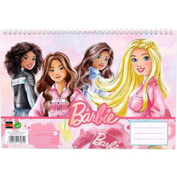 Gim Barbie Μπλοκ Ζωγραφικής A4 30 Φύλλων 349-89413