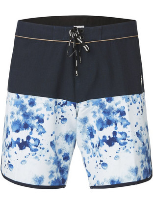 Picture Ανδρικό Μαγιό Σορτς με Σχέδια Navy Μπλε 751712003