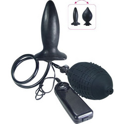 Toyz4lovers Timeless Anal Explorer Πρωκτική Σφήνα με Δόνηση 11cm Μαύρη