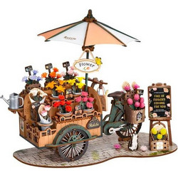 Robotime Rolife Blossom Cart TGS03