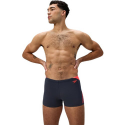 Speedo Hyperboom Splice Αθλητικό Ανδρικό Μαγιό Boxer με Σχέδια Ανθρακί 00302018663-18663