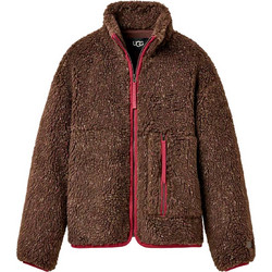 UGG Marlene Γυναικείο Μπουφάν Χειμωνιάτικο Γούνινο Μακρύ Σοκολατί 1173392-0044