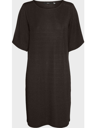 Vero Moda Mini Καλοκαιρινό Καθημερινό Φόρεμα Σοκολατί 10316741