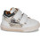 GBB Παιδικά Sneakers Μποτάκια Λευκά Χρυσά AM618-18