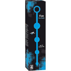 Toyz4lovers Fluo Four Πρωκτικές Μπίλιες 28cm Μπλε