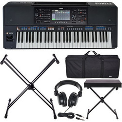 Yamaha PSR-SX720 Deluxe Bundle Αρμόνιο με 61 Βαρυκεντρισμένα Πλήκτρα