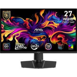 MSI MAG 271QP X24 QD-OLED HDR Gaming Monitor 26.5" 2560x1440 QHD 240Hz 0.03ms