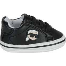 Karl Lagerfeld Βρεφικά Sneakers Αγκαλιάς Μαύρα Z30994-09B
